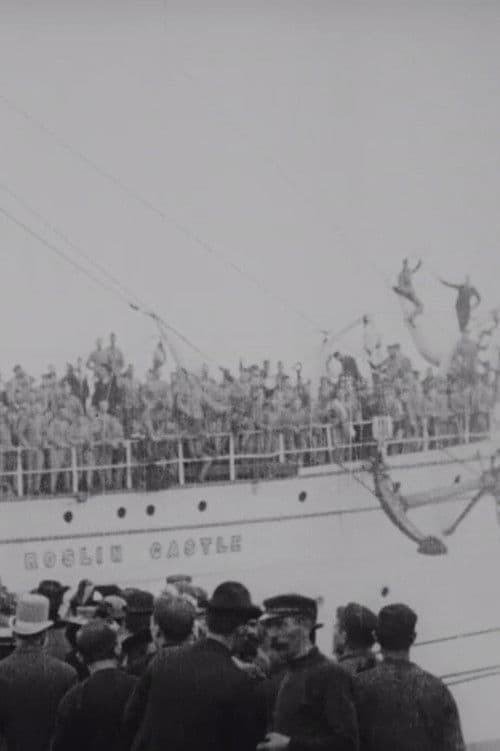 The 'Roslin Castle' (Troopship) Leaving for South Africa